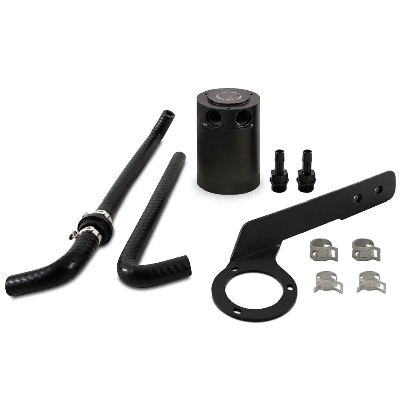 Mishimoto Baffled Oil Catch Can W/ Black Bracket For 2018-2022 Honda Accord 2.0T 1