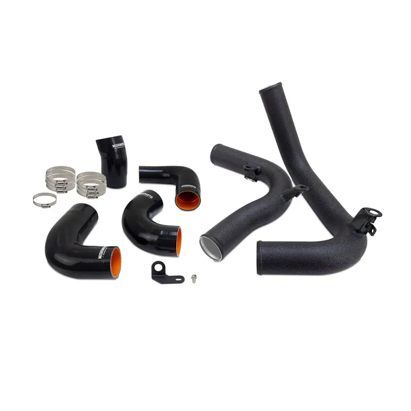 Mishimoto Black Hot/Cold Side Intercooler Pipe Kit For 19-24 Vw Gti & Audi A3/Tt 1