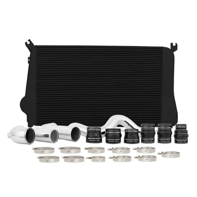 Mishimoto Black Intercooler Kit W/ Pipes For 2011-2016 Gmc/Chevy 6.6L Duramax 1