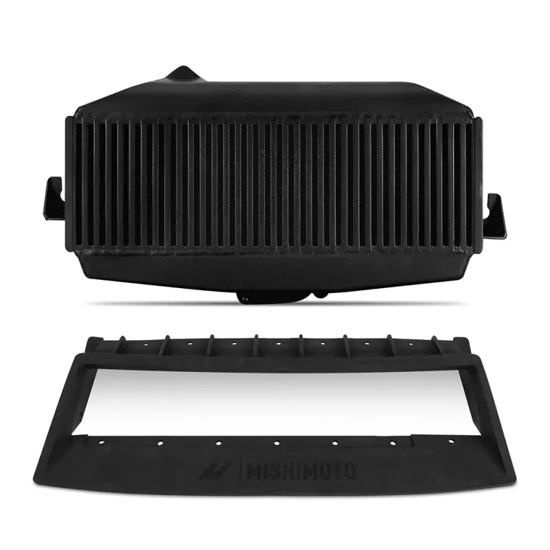 Mishimoto Black Top-Mount Intercooler For 2022-2024 Subaru Wrx H4 2.4L Turbo 1