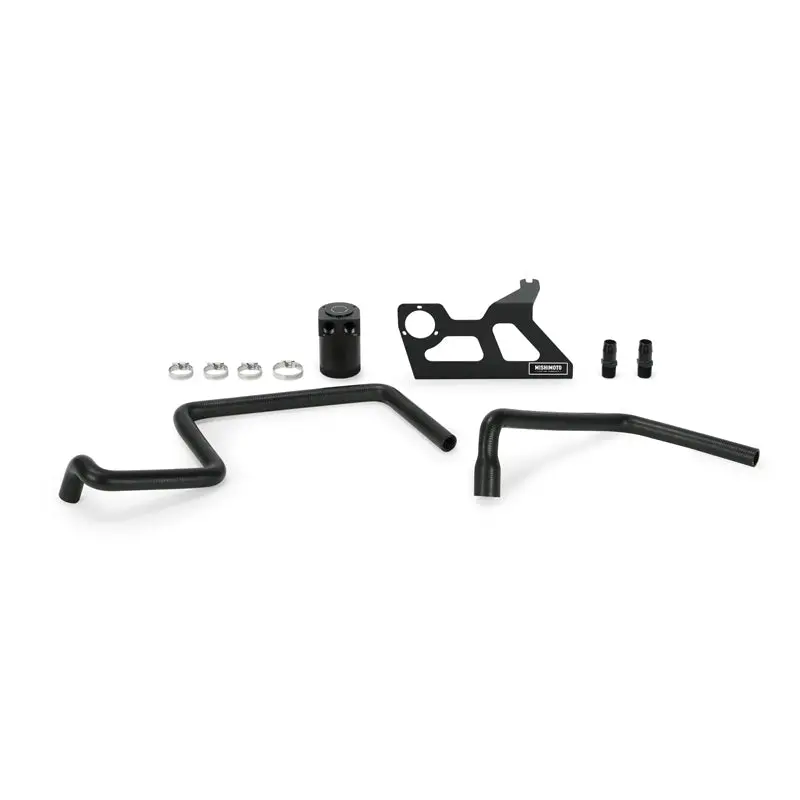 Mishimoto Compact Baffled Oil Catch Can Kit For 2007-2011 Jeep Wrangler Jk 3.8L 1