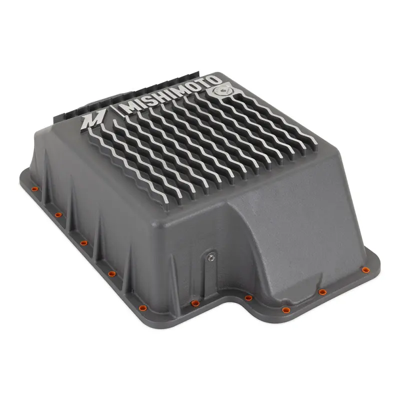 Mishimoto E4od/4R100/5R110 Transmission Pan For 1989-2010 Ford 6.0L/6.4L/7.3L 1