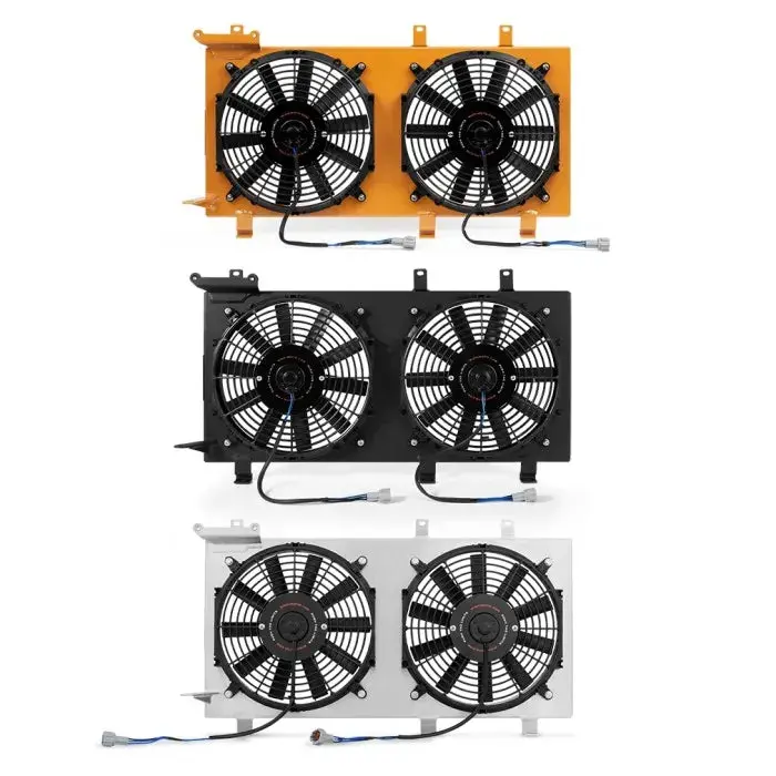 Mishimoto Plug-N-Play Performance Aluminum Fan Shroud Kit For 2002-2007 Subaru Impreza Wrx/Sti 1