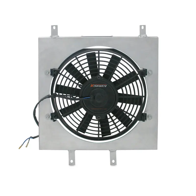 Mishimoto Plug-N-Play Polished Aluminum Fan Shroud Kit For 1992-2000 Honda Civic 1