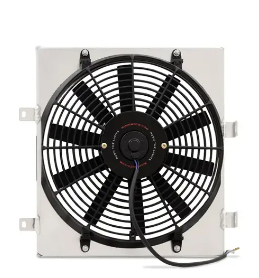 Mishimoto Polished Aluminum Fan Shroud Kit For 01-07 Mitsubishi Lancer Evo 7/8/9 1