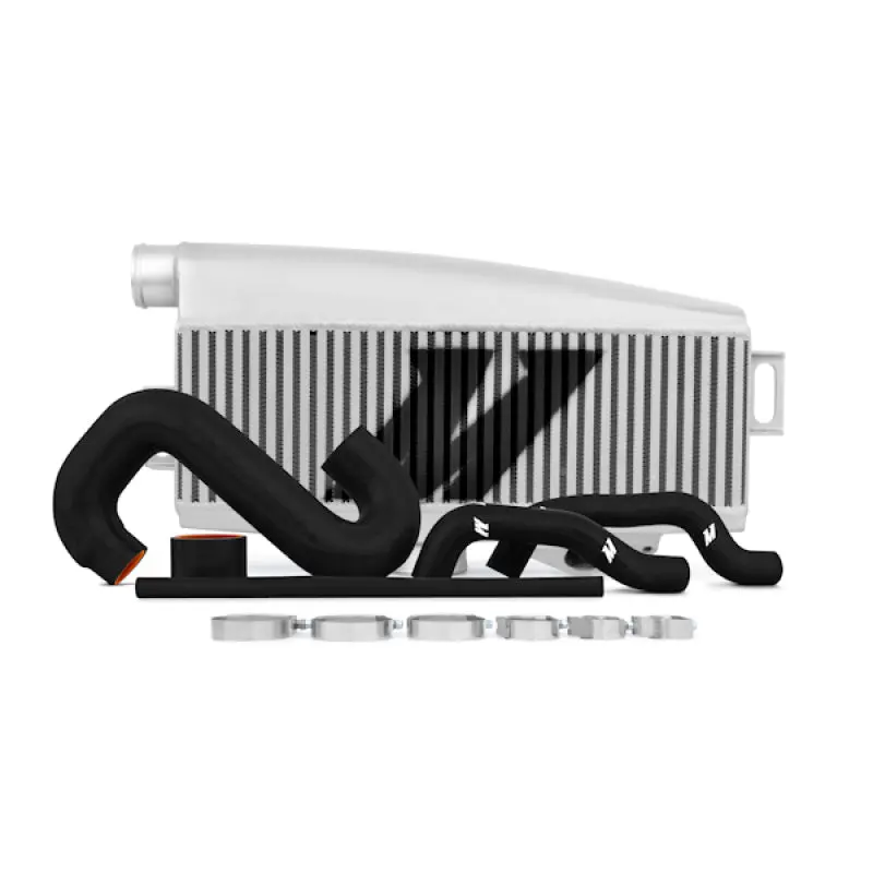 Mishimoto Silver Intercooler W/ Black Hoses For 02-07 Subaru Wrx/Sti & Saab 9-2X 1