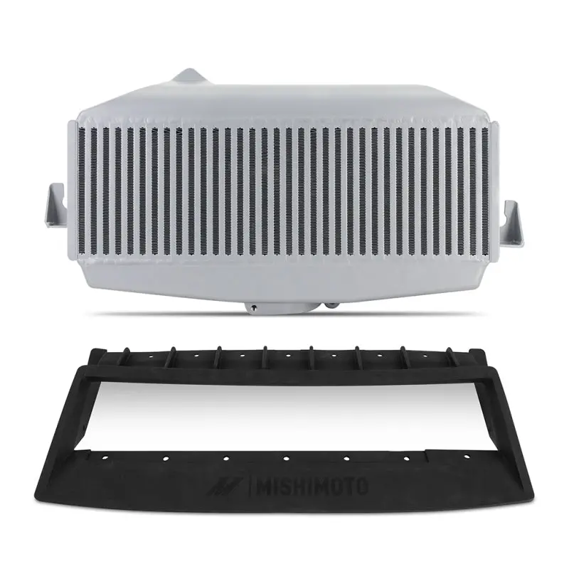 Mishimoto Silver Top-Mount Intercooler For 2022-2024 Subaru Wrx H4 2.4L Turbo 1