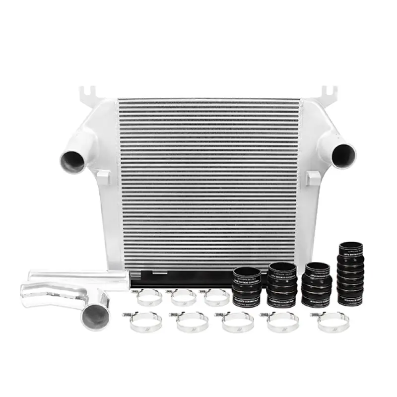 Mishimoto Upgraded Silver Intercooler Kit W/ Pipes For 10-12 Ram 6.7L Cummins 1
