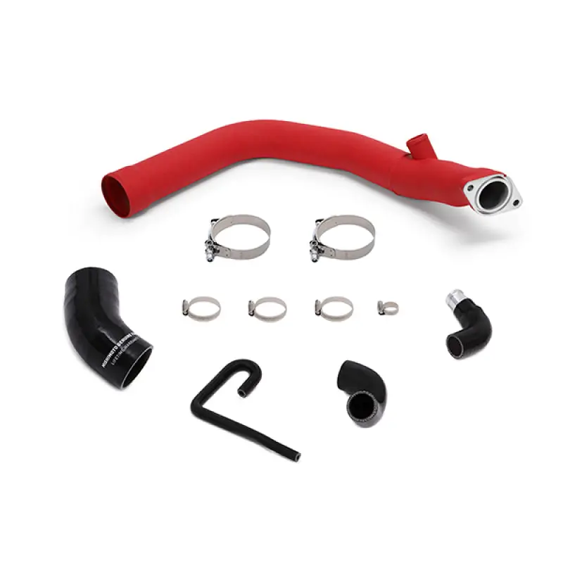 Mishimoto Wrinkle Red Charge Pipe Kit For 2014-2021 Subaru Wrx/Forester 2.0L 1