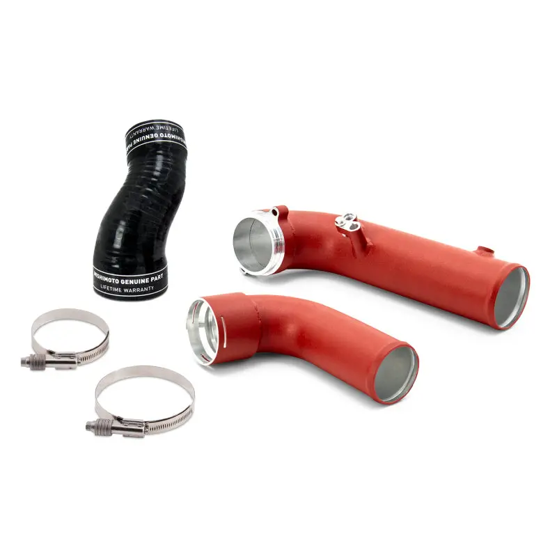 Mishimoto Wrinkle Red Charge Pipe Kit For 2020-2022 Toyota Gr Supra 3.0L 1