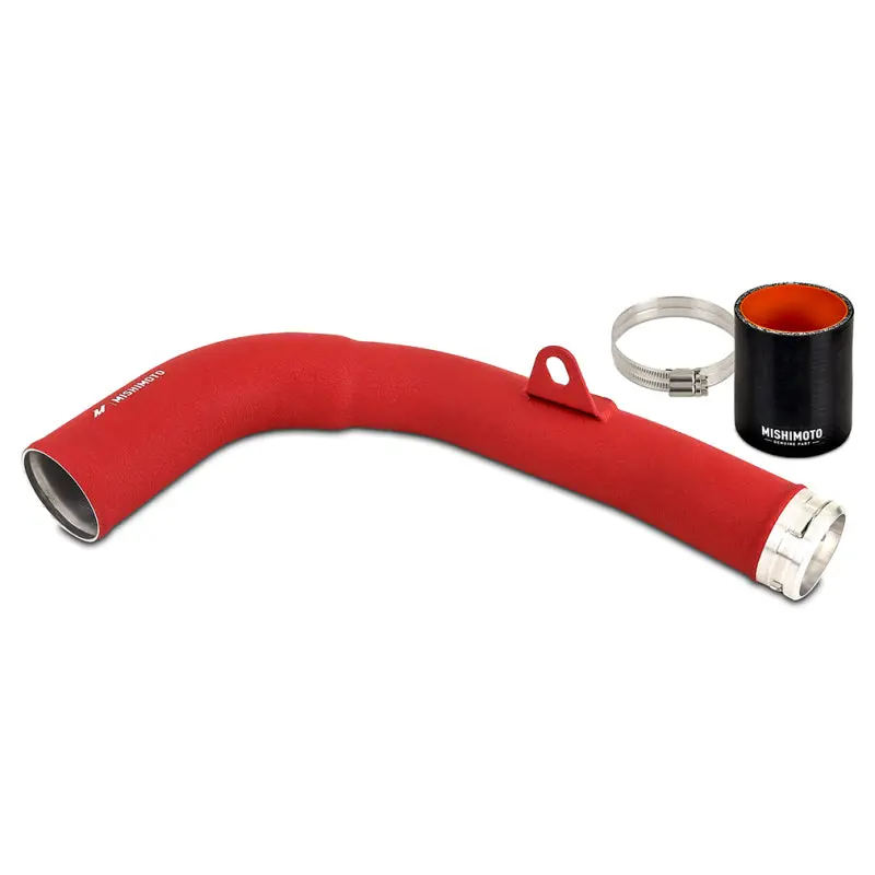Mishimoto Wrinkle Red Hot Side Intercooler Pipe Kit For 2022-2024 Subaru Wrx 1