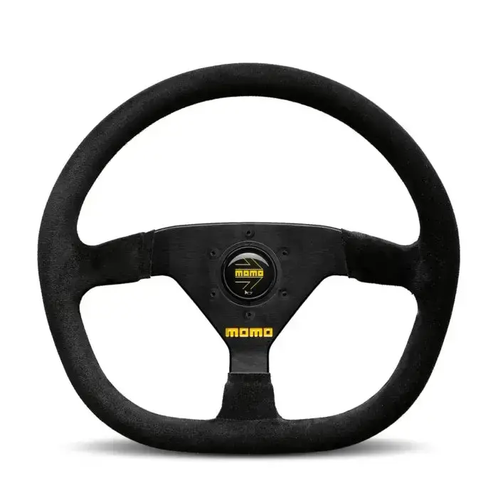 Momo Mod.88 320Mm Light Weight Black Suede Racing Steering Wheel 1