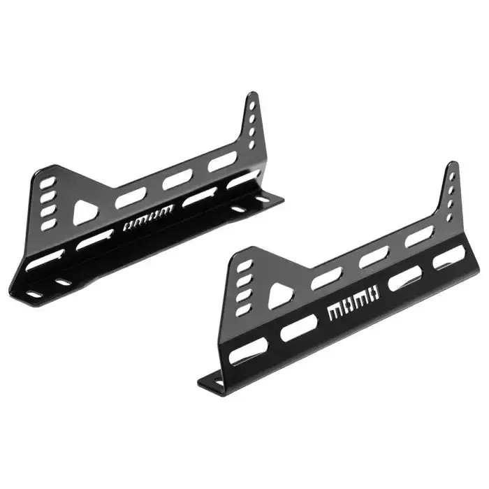 Momo Motorsport Black Steel Side Mount Seat Brackets - Universal 1