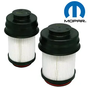 Mopar-Spec Oem-Quality Fuel Filter Kit (Set Of 2) For 2025-2026 Ram 6.7L Cummins 1