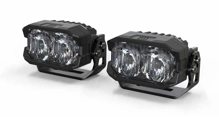 Morimoto 2Banger Hxb Combo Beam White Led Universal Light Pod Kit W/ Wiring Harness 1