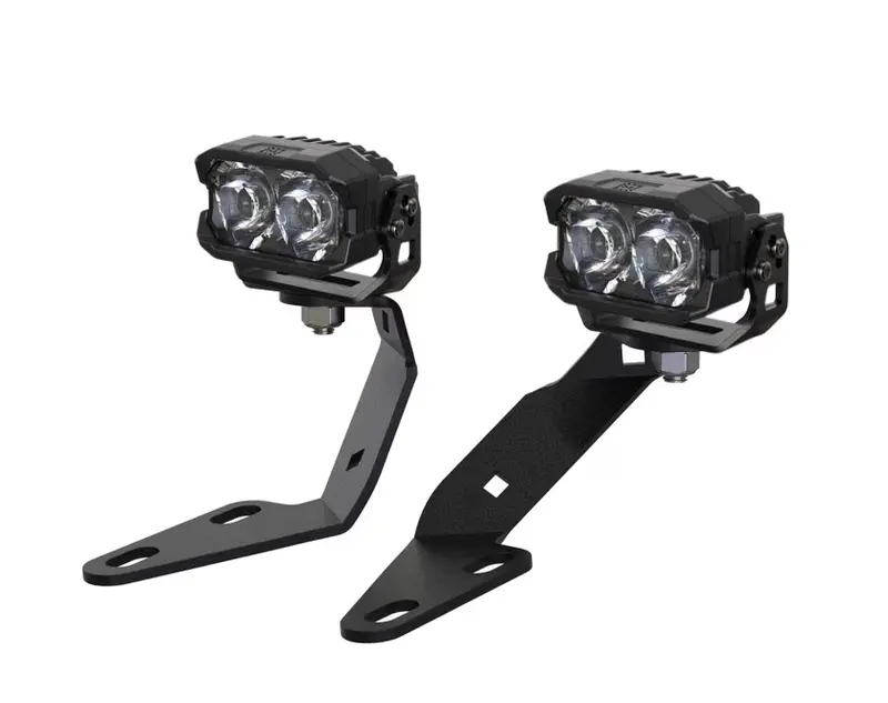 Morimoto 2Banger Hxb Combo White A-Pillar Light Kit For 2016-2023 Toyota Tacoma 1