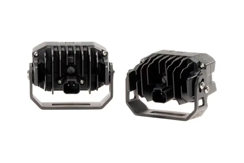 Morimoto 2Banger Hxb Flood Beam White Led Light Pod Kit (Pair) Universal 2