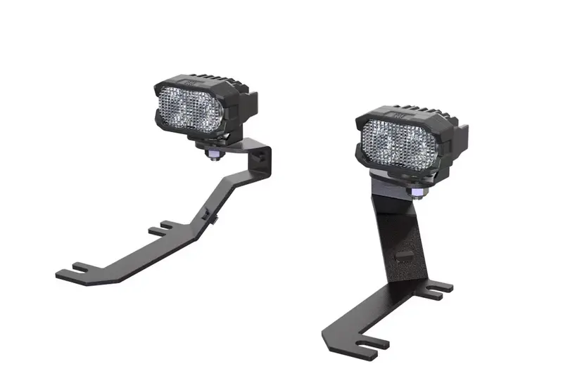 Morimoto 2Banger Hxb Flood White A-Pillar Light Kit For 2019-2025 Gmc Sierra 1500 1