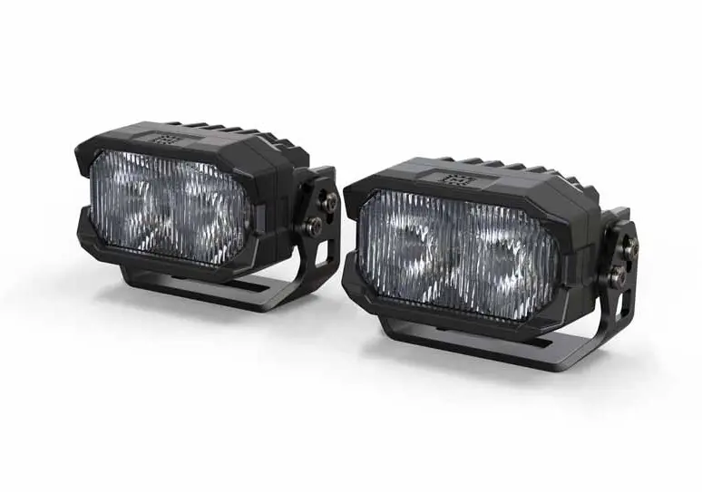 Morimoto 2Banger Hxb Sae Wide Beam White Led Light Pod Kit (Pair) Universal 1