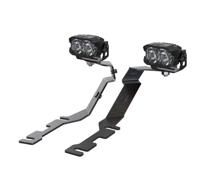 Morimoto 2Banger Hxb Spot Beam White Led A-Pillar Light Kit For 2019-2025 Ram 1500 1