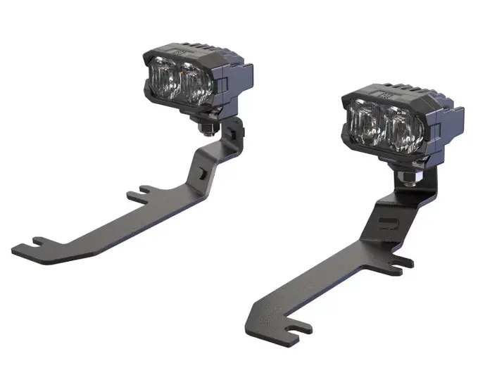 Morimoto 2Banger Hxb Spot White A-Pillar Lights For 2020-2025 Gm Silverado 2500/3500 1