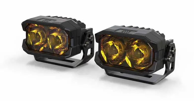 Morimoto 2Banger Hxb Spot Yellow Led Light Kit For 2018-2025 Jeep Wrangler/Gladiator 2