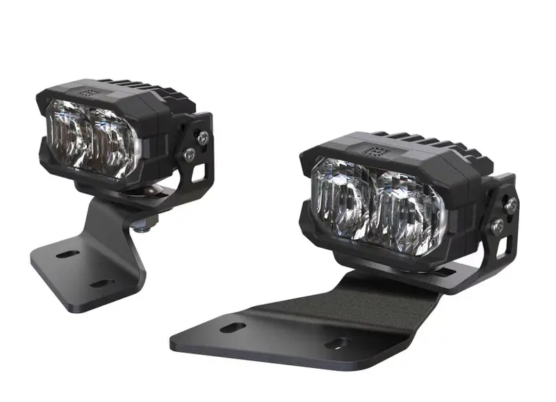 Morimoto 2Banger Hxb White Flood Beam A-Pillar Light Kit For 2021-2025 Ford Bronco 1