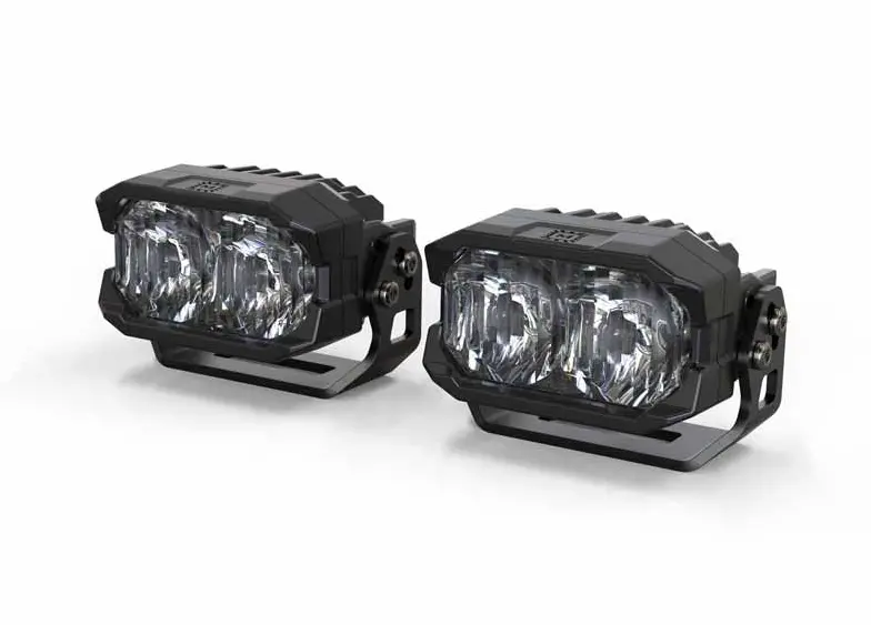 Morimoto 2Banger Hxb Wide White A-Pillar Light Kit For 2020-2025 Gmc Sierra 2500/3500 2