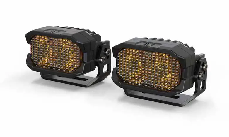 Morimoto 2Banger Hxb Wide Yellow A-Pillar Lights For 07-13 Gm Sierra/Silverado 2