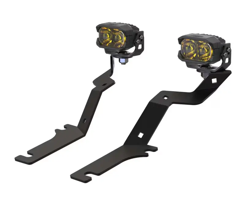 Morimoto 2Banger Ncs Combo Yellow A-Pillar Light Kit For 15-20 Ford F-150/Raptor 1