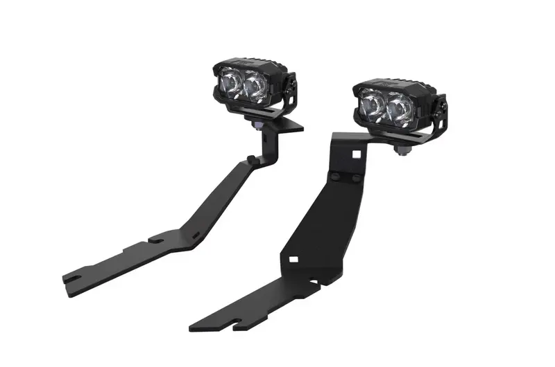Morimoto 2Banger Ncs Sae Wide White A-Pillar Light Kit For 2019-2025 Ram 2500/3500 1