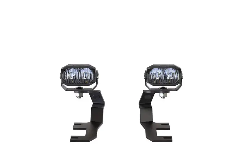 Morimoto 2Banger Ncs Spot Beam White Led Light Pod Kit For 2015-2025 Gmc Canyon 2