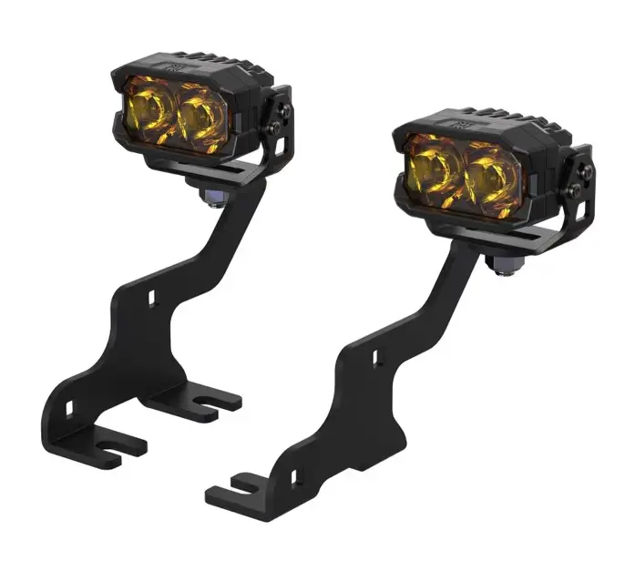 Morimoto 2Banger Ncs Spot Yellow A-Pillar Light Kit For 09-14 Ford F-150/Raptor 1