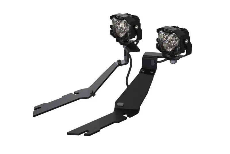 Morimoto 4Banger Hxb Amber Combo A-Pillar Light Pod Kit For 2019+ Ram 2500/3500 1