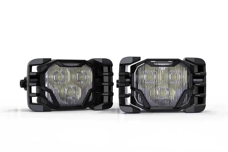 Morimoto 4Banger Hxb Amber Led Light Pod Kit For 15-21 Ford F-150/F-250/F-350 1