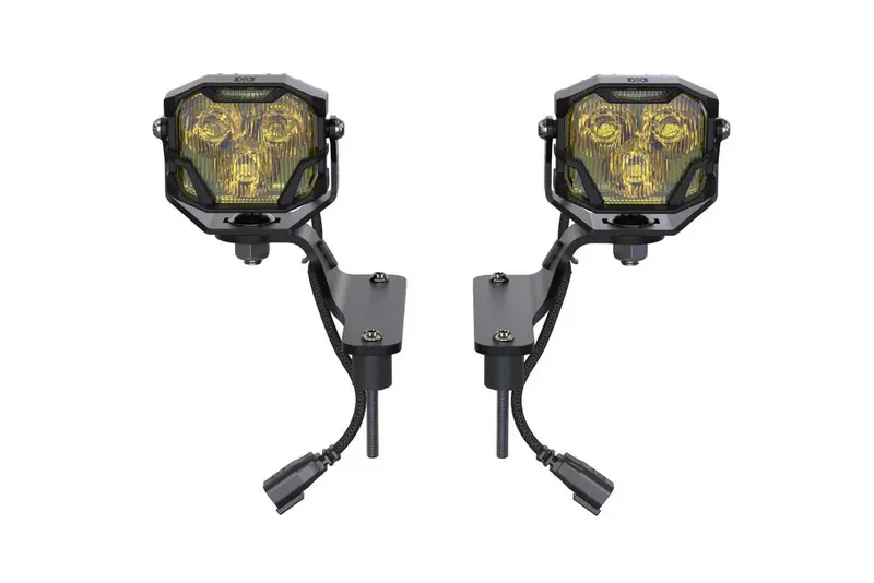 Morimoto 4Banger Hxb Amber Spot A-Pillar Light Pod Kit 2