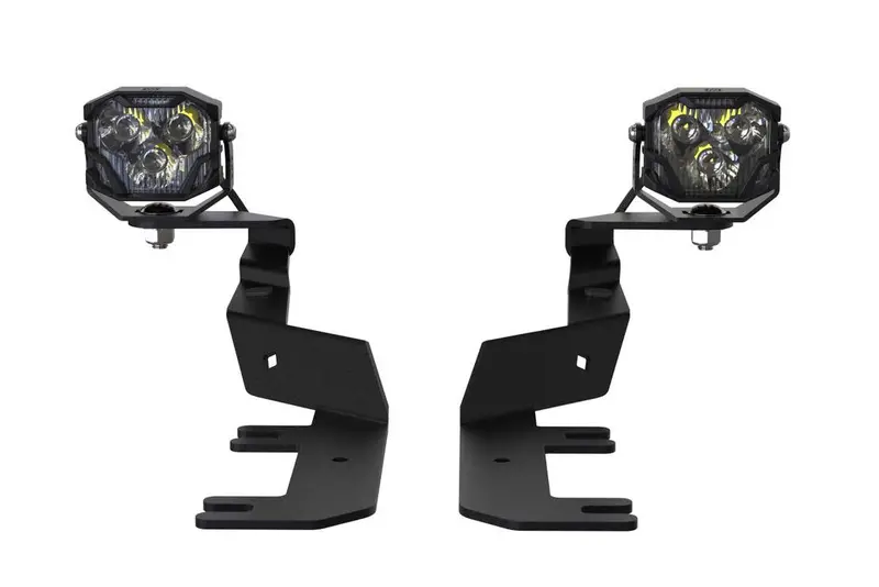 Morimoto 4Banger Hxb Amber Spot A-Pillar Light Pod Kit For 2017+ Ford Super Duty 2
