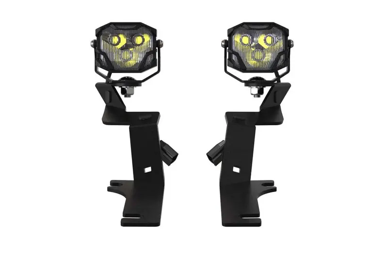 Morimoto 4Banger Hxb White Wide A-Pillar Light Pod Kit For 2015-2020 Ford F-150 2