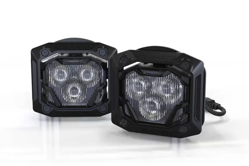 Morimoto 4Banger Ncs White Spot Beam 5700K Led Light Pod Kit Universal Mount 1