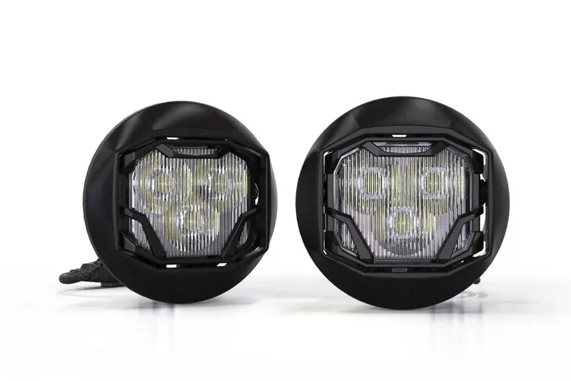 Morimoto 4Banger Ncs White Wide Beam 5700K Led Light Pod Kit 1
