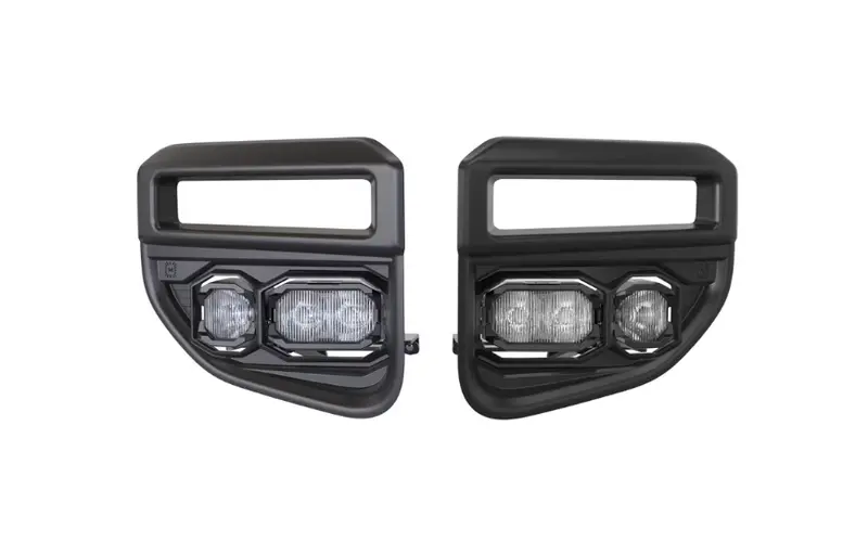 Morimoto Flood/White Banger Led Fog Lights For 2020-2022 Ford F-250/F-350/F-450 1