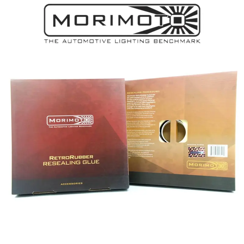 Morimoto Grey Retrorubber Automotive Grade Butyl Headlight Sealant 4 Meters Long 1