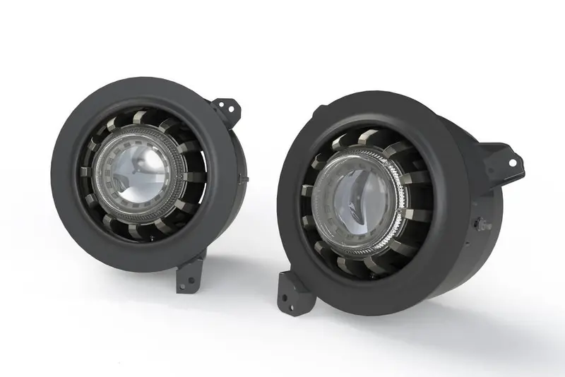 Morimoto Super7 Led 6300K White Projector Headlights For 2020+ Jeep Gladiator Jt 1