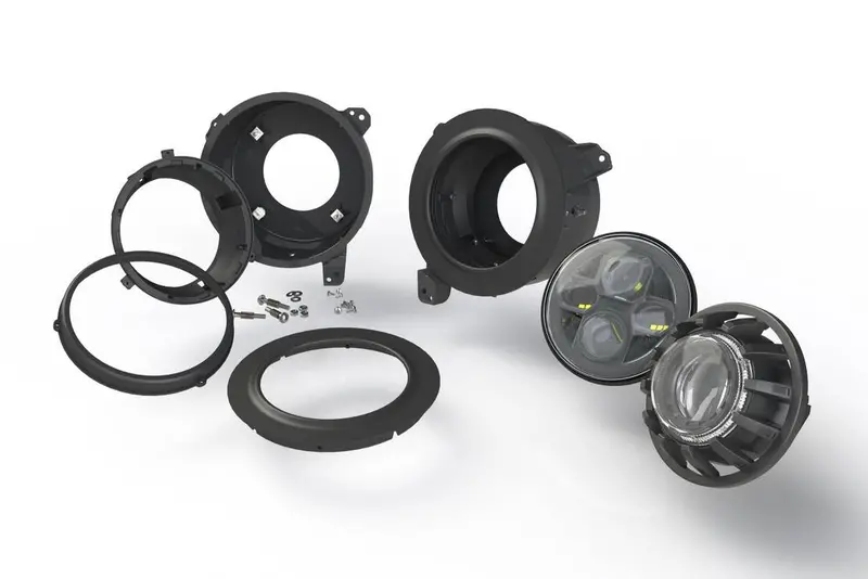 Morimoto Super7 Led Projector Headlights W/ Clear Lens 2