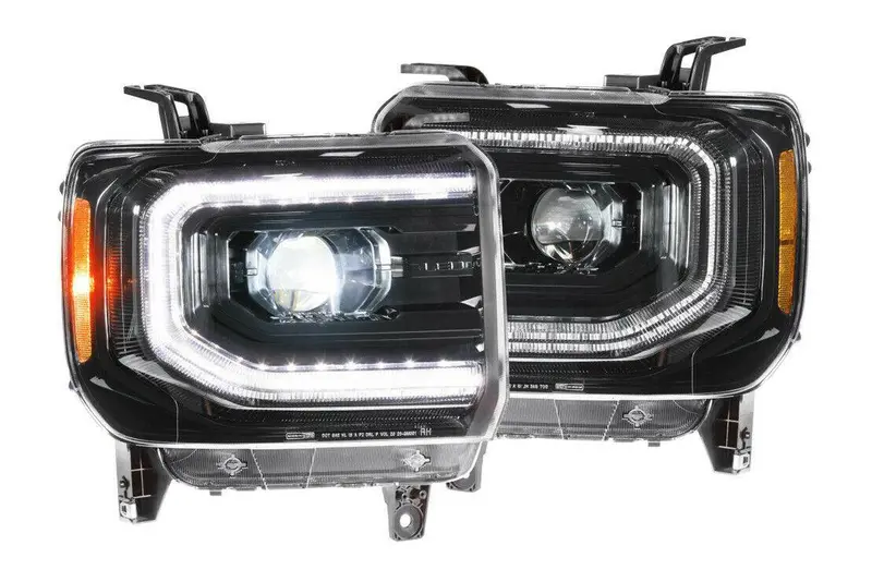 Morimoto Xb Bi-Led Headlights Lights For 2014-2018 Gmc Sierra Lf544 Plug N Play 1
