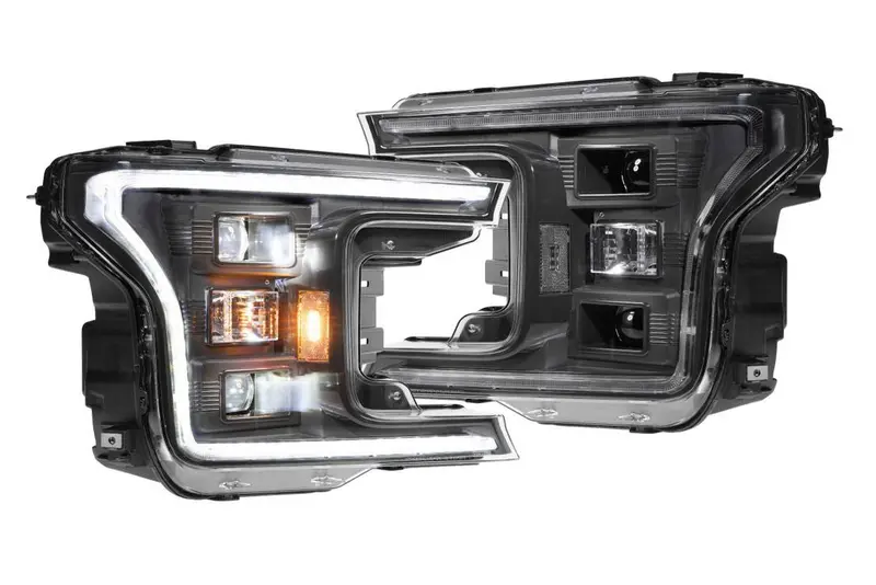 Morimoto Xb Hybrid Headlight Assembly Set Plug & Play For 18-20 Ford F-150 1