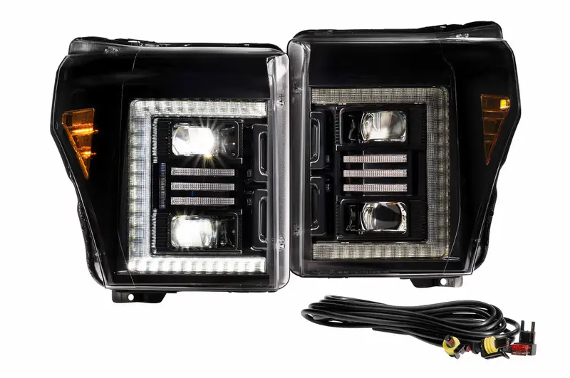 Morimoto Xb Hybrid Led Headlights For 11-16 Ford F-250/F-350/F-450 Super Duty 1