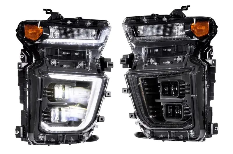 Morimoto Xb Hybrid Led Headlights For 20-24 Chevrolet Silverado 2500Hd/3500Hd 1