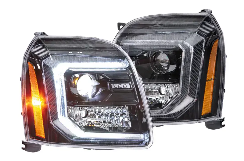 Morimoto Xb Hybrid Plug & Play Led Headlights (Pair) For 2007-2014 Gmc Yukon 1