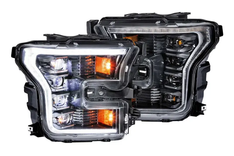 Morimoto Xb Led Headlight Assemblies White Drl For 2016-2020 Ford F-150 / Raptor 1